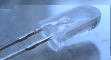 Eine Seite abgeschliffen