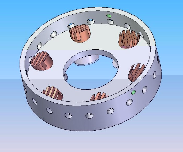 LED Ring von Oben