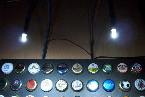 2x 0,5W 5mm LEDs