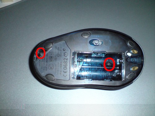 Bild 3<br />Maus von unten